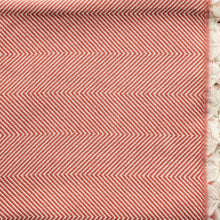 50" X 60" Gray Woven Cotton Herringbone Throw Blanket with Fringe
