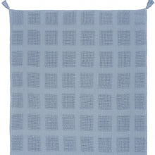 50" X 60" Navy Blue Woven Cotton Throw Blanket with Tassels