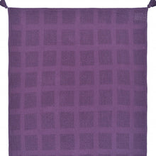 50" X 60" Navy Blue Woven Cotton Throw Blanket with Tassels