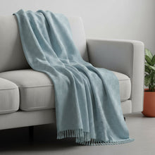 50" X 60" Pink Woven Cotton Throw Blanket with Fringe
