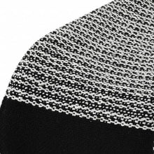 50" X 60" Blue and White Woven Cotton Checkered Throw Blanket with Fringe