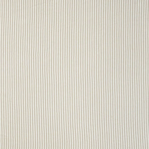 50" X 60" Gray and White Woven Cotton Striped Throw Blanket with Tassels