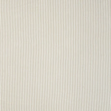 50" X 60" Gray and White Woven Cotton Striped Throw Blanket with Tassels