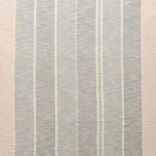 50" X 60" Gray Woven Cotton Striped Throw Blanket with Tassels
