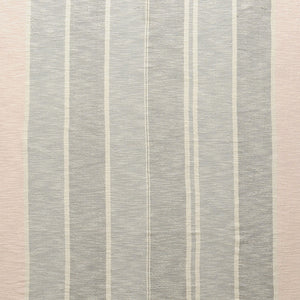 50" X 60" Gray Woven Cotton Striped Throw Blanket with Tassels