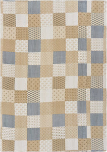 50" X 70" Green Patchwork Silk Quilted Kantha Throw Blanket with Embroidery