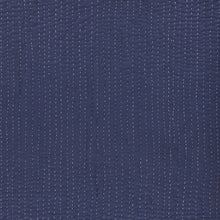 60" X 50" Blue Kantha Cotton Throw Blanket with Embroidery