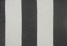 50" X 60" Blue and White Cotton Woven Striped Throw Blanket with Tassels