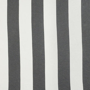 50" X 60" Blue and White Cotton Woven Striped Throw Blanket with Tassels