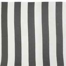50" X 60" Blue and White Cotton Woven Striped Throw Blanket with Tassels