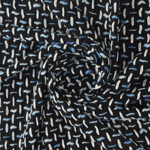 50" X 60" Black And Gold Geometric Cotton Woven Throw Blanket with Tassels