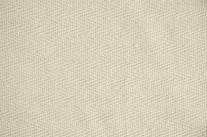 60" X 50" Cream Woven Cotton Chevron Throw Blanket with Tassels