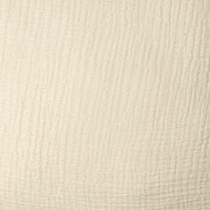 20" X 20" Gray And Beige 100% Cotton Zippered Pillow