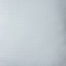 20" X 20" White And Blue 100% Cotton Zippered Pillow
