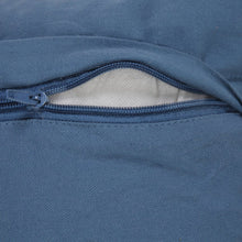 20" X 20" Silver Gray And Light Gray Viscose Zippered Pillow