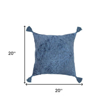 20" X 20" Silver Gray And Light Gray Viscose Zippered Pillow