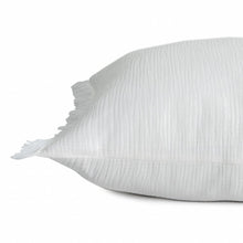 20" X 20" Cream And Beige 100% Cotton Zippered Pillow