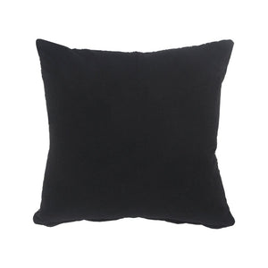20" X 20" White And Silver 100% Cotton Animal Print Zippered Pillow