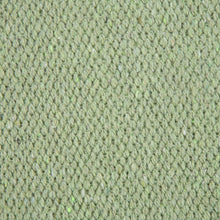 20" X 20" Green And White 100% Cotton Geometric Zippered Pillow