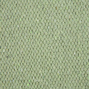 20" X 20" Green And White 100% Cotton Geometric Zippered Pillow
