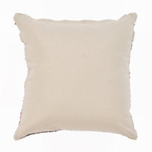 18" Blue and White Throw Pillow