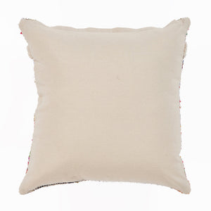 18" Blue and White Throw Pillow