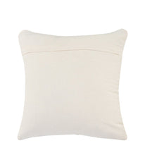 20" X 20" White Red Green Blue Yellow And Orange 100% Cotton Geometric Zippered Pillow