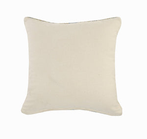 20" Black and Yellow Throw Pillow with Tassels