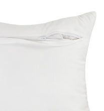 20" Blue and White Throw Pillow