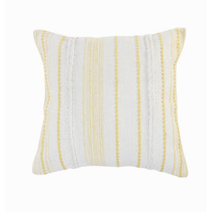 20" Blue and White Throw Pillow