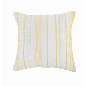 20" Blue and White Throw Pillow
