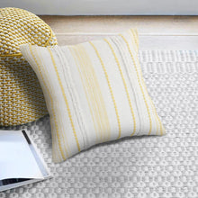 20" Blue and White Throw Pillow