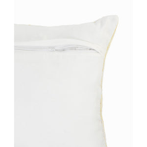 20" Blue and White Throw Pillow