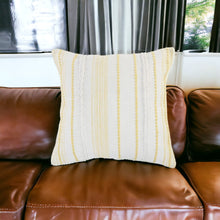 20" Blue and White Throw Pillow