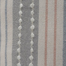 20" Blue and White Throw Pillow