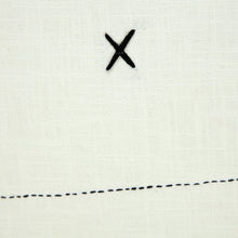 20" X 20" Off-White And Black 100% Cotton Geometric Zippered Pillow