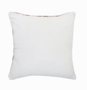 20" Black And White Cotton Geometric Throw Pillow