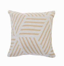 20" Black And White Cotton Geometric Throw Pillow