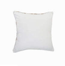 20" Black And White Cotton Geometric Throw Pillow