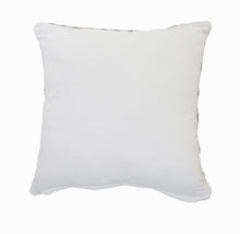 20" Black And White Cotton Geometric Throw Pillow