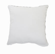 20" Black And White Cotton Geometric Throw Pillow