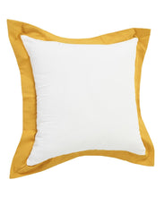 20" X 20" Gray And White 100% Cotton Geometric Zippered Pillow