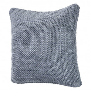 18" Cream Cotton Throw Pillow
