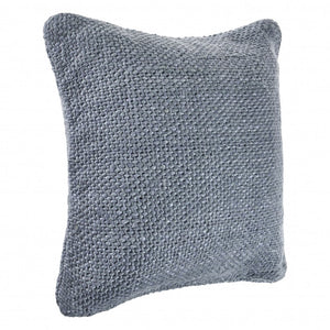 18" Cream Cotton Throw Pillow