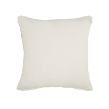 24" X 24" Light Gray And White 100% Cotton Geometric Zippered Pillow