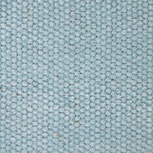 14" X 36" Light Blue Cotton Lumbar Throw Pillow With Fringe