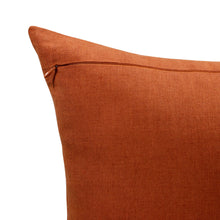 20" X 20" Gray And Tan Linen Striped Zippered Pillow