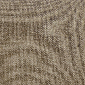 20" X 20" Tan And Ivory Linen Zippered Pillow