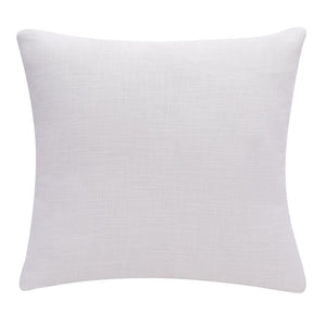 20" Navy Blue And Ivory Cotton Abstract Throw Pillow