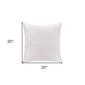 20" Yellow Throw Pillow